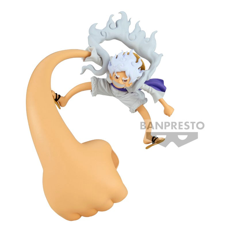 Figurine&nbsp;One Piece : Luffy Gear 5, un poing c'est tout !  12cm