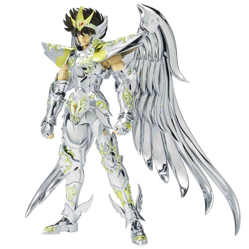 Figurine Myth Cloth Ex Saint Seiya : Pegasus God Cloth, ARMURE EN METAL, 17cm