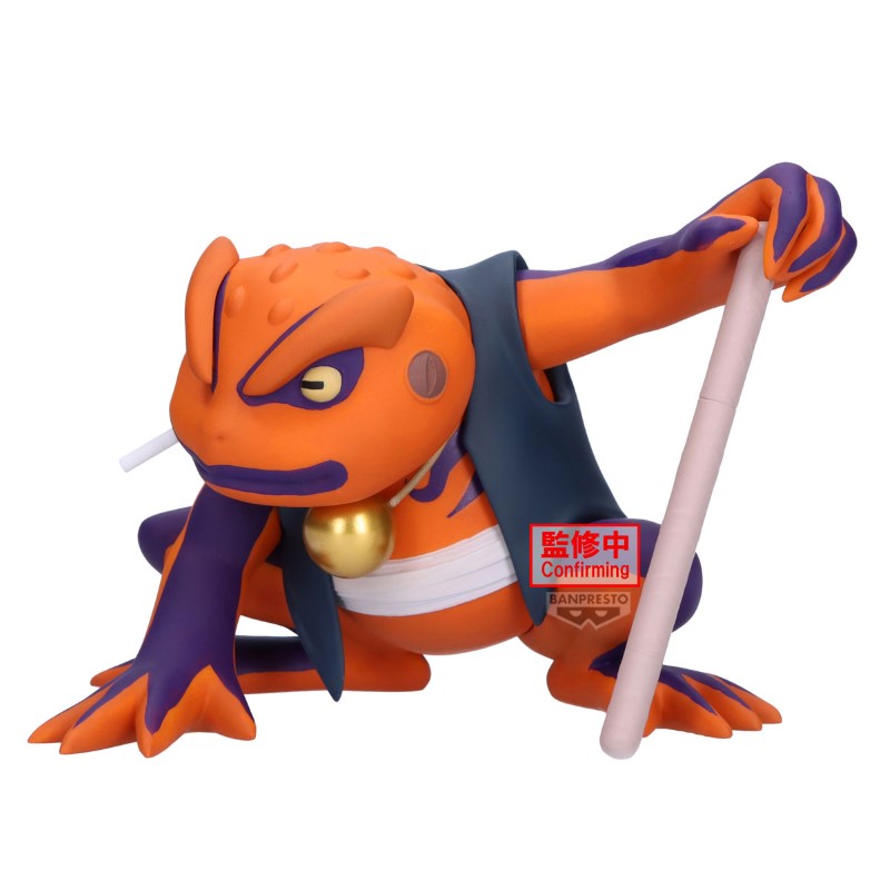 Figurine de Naruto : Gamakichi, collection Soft Vinyl,  mesure 10cm