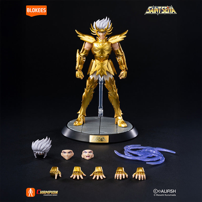 Saint Seiya : Cancer Deathmask, mesure 15~16cm, avec socle