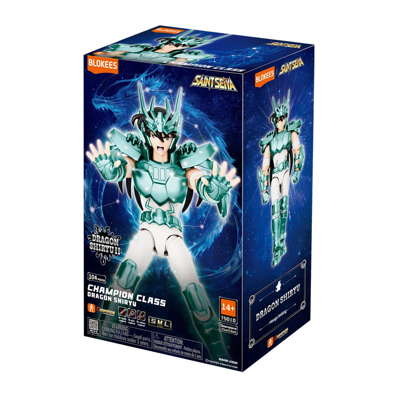 Maquette Blokees Saint Seiya : Dragon Shiryu