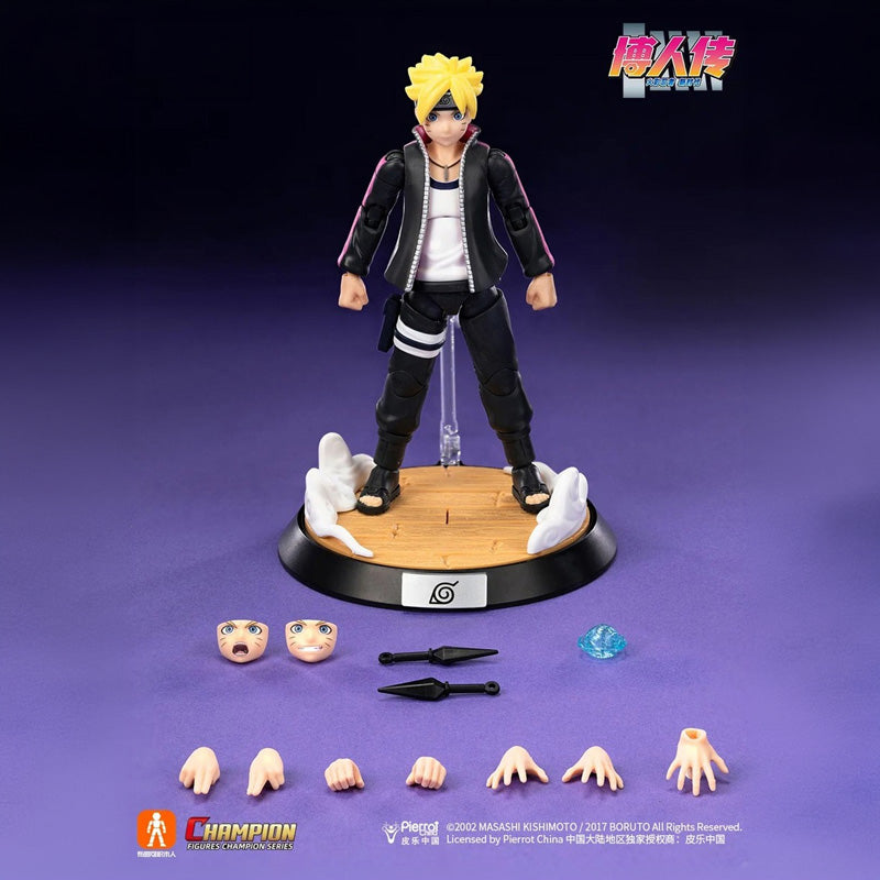 Maquette Blokees Naruto : Boruto Uzumaki, mesure 15~16cm