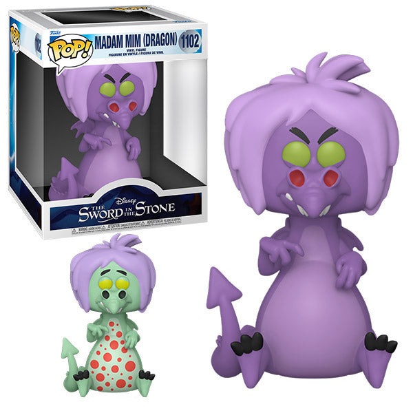 Pop Merlin L'Enchanteur : Madam Mim, dragon violet