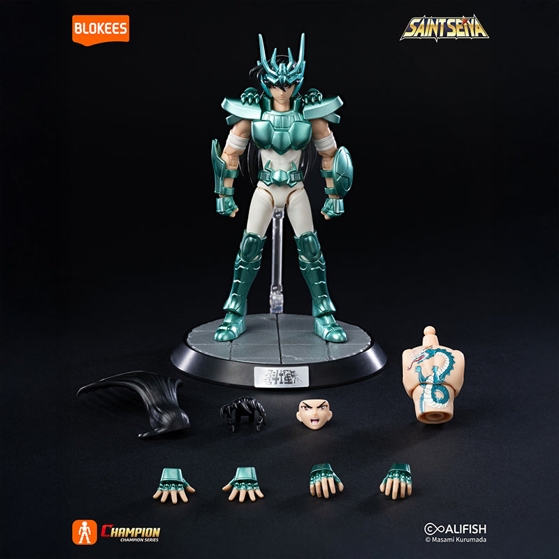 Maquette Blokees Saint Seiya : Dragon Shiryu