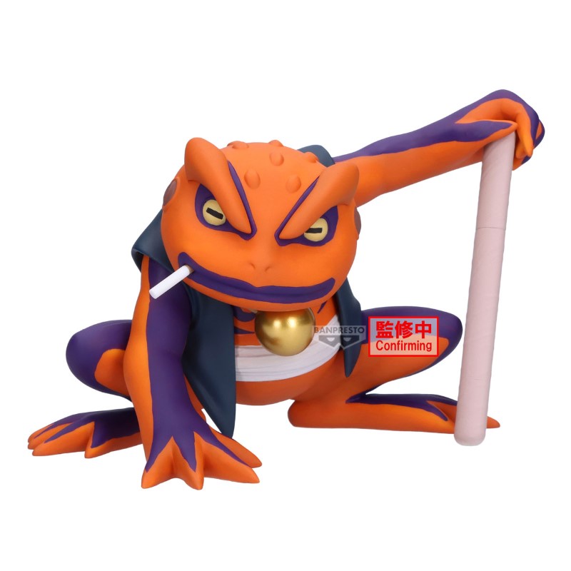 Figurine de Naruto : Gamakichi, collection Soft Vinyl,  mesure 10cm