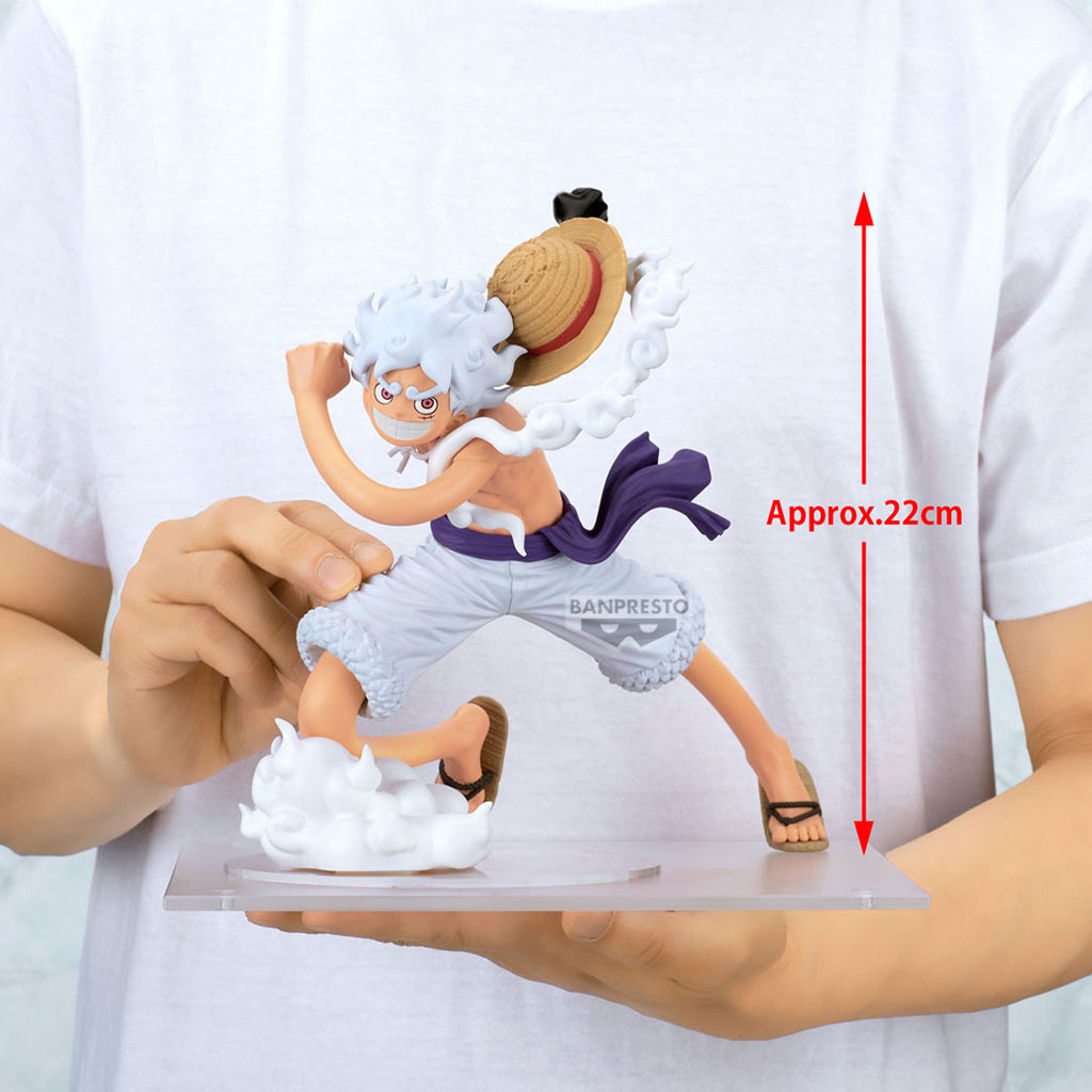 Figurine One Piece : Luffy Gear 5 II  collection Grandista, 22cm